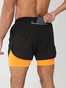 Pantalones Cortos Deportivos Ligeros para Hombre, Transpirables, para Gimnasio, Entrenamiento, Secado Rápido, para Correr y Trotar - Product Image 2