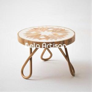 Soporte de pastel de madera de estilo europeo con cubierta de vidrio de exhibición a prueba de polvo para decoraciones de pastel al por mayor de hogar o Hotel - Product Image 3