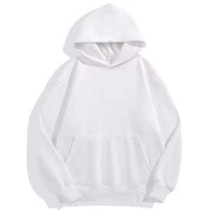 Sweats à capuche pour hommes, grande taille et grande hauteur, manches longues, légers, à enfiler, avec poche, décontractés, prix de gros d'usine, sweats à capuche unis vierges - Product Image 2