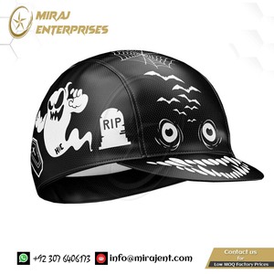 Sports de plein air cagoule à séchage rapide vêtements de cyclisme Gorras série noire casquette de cyclisme vented wicking extensible chapeau de vélo - Product Image 2