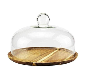 Dessert en bois d'acacia massif Design attrayant Dôme de service à dessert Excellente qualité Meilleur prix - Product Image 4