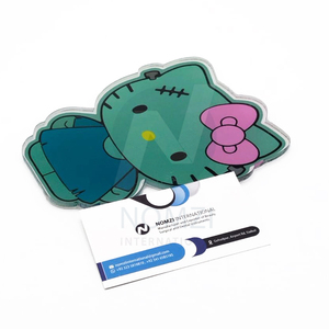 Recién llegado, diseños de colores personalizables, placa de azulejos de pestañas acrílicas magnéticas de Hello Kitty, herramientas de fabricación de pestañas sostenibles con vidrio - Product Image 2