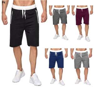 Pantalones cortos de gimnasio para hombre personalizados Pantalones cortos deportivos para correr con logotipo personalizado Estilo sólido Ropa deportiva informal - Product Image 5