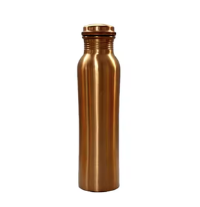 Botella de cobre completamente martillada de tendencia superior, vasos ayurvédicos con estilo terminado, vasos de plástico multiusos - Product Image 5