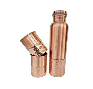 Article le plus vendu en 2025 : Bouteille en cuivre perforé 1 L, un mélange unique de style et de fonctionnalité, la bouteille en cuivre perforé - Product Image 6