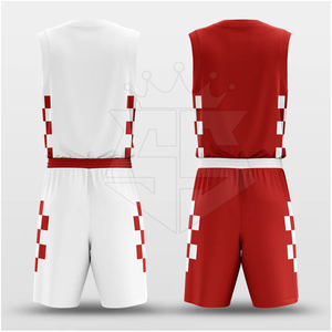 Uniforme de baloncesto sin mangas Uniforme de baloncesto de último estilo Uniforme de baloncesto reversible de nuevo diseño - Product Image 4