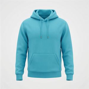 Nouveau 2025 – Sweat à capuche surdimensionné en tricot uni pour homme, manches longues, style streetwear, col à capuche, couleur personnalisable, vierge, vente en gros - Product Image 1