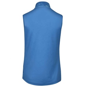 Wholesale Women's Casual Golf Shirt Tennis Athletic Tank Top Sleeveless Collar <b>Button</b> Sleeveless Golf Polo Shirt Custom Logo - Product Image 2