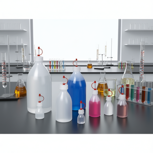 Burkle GmbH Laboratory <b>Bottles</b> for Chemical and Oil Transfer with Convenient <b>Dropper</b> Feature - Product Image 3