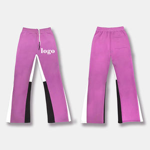 Pantalones de chándal acampanados holgados para hombre, pantalones de chándal acampanados con corte de bota, novedad - Product Image 1