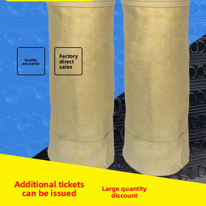 Loại bỏ bụi ở nhiệt độ trung bình dễ dàng làm sạch túi lọc nỉ đục lỗ chống mài mòn PPS + Túi thu bụi công nghiệp PTFE - Product Image 5