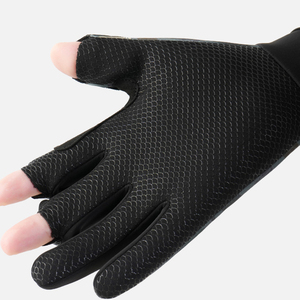 Guantes de pesca transpirables hechos a medida con protección solar Uv, guantes deportivos suaves, guantes de pesca de alta calidad para hombres - Product Image 4