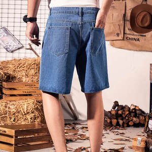 New Design Top Quality Material Made <b>Men</b> Denim <b>Shorts</b> Solid Plain Color Wholesale Price <b>Men</b> Denim <b>Shorts</b> <b>For</b> Sale - Product Image 5