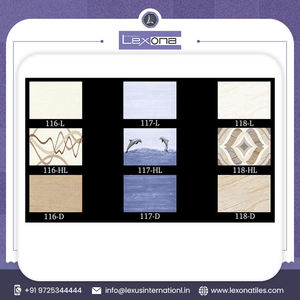 Carrelage moderne en porcelaine polie 600x600mm Carrelage de sol et de mur en céramique émaillée pour les intérieurs d'hôtels et de villas Finition brillante - Product Image 6