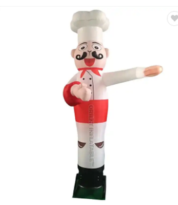 Nhà máy mạnh mẽ 2 chân Inflatable Bầu Trời vũ công kỳ nghỉ vũ công không khí với Máy thổi khí - Product Image 2