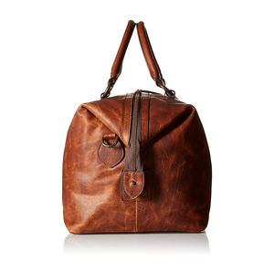 Sac de voyage en cuir véritable fait main pour hommes, idéal pour les voyages en plein air, léger et durable, capacité de 50 à 70 L - Product Image 3