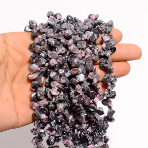 Cuentas de zafiro, cuentas de piedras preciosas de zafiro recubiertas para la fabricación de joyas, cuentas sueltas rugosas de zafiro recubiertas para joyería de piedra - Product Image 2