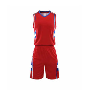 Vente en gros d'uniforme de basket-ball avec logo personnalisé pour hommes unisexe 100% polyester meilleur design ensembles de techniques d'impression de saison d'été de grande taille - Product Image 1