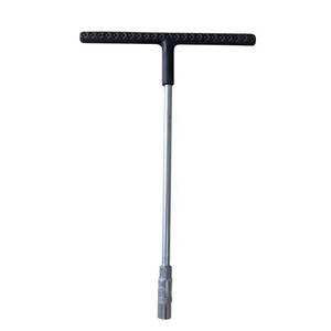 Clé à molette en T durable pour le serrage et le desserrage des écrous et des boulons, idéale pour les mécaniciens et les ateliers - Product Image 2