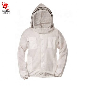 Chaqueta de apicultor profesional para hombres y mujeres, mono ventilado con capucha de velo redondo extraíble para Apicultura - Product Image 4