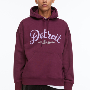 Sudadera con Capucha Bordada para Hombre, Diseño Nuevo, 100% Algodón, Personalizada, Suave, Cómoda, Transpirable, Estilo Urbano, Invierno - Product Image 6