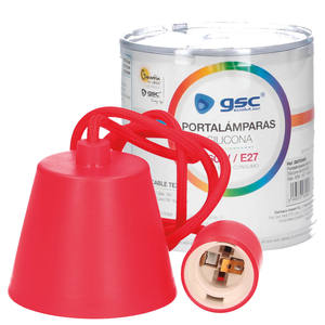 Lámpara colgante de silicona roja (GSC 0702189) - Product Image 2