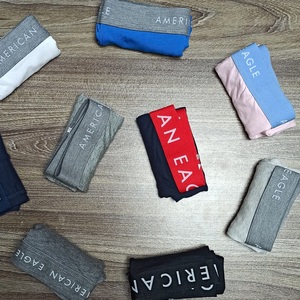 กางเกงบ็อกเซอร์ทรงสั้นผ้าคอตตอนกันเวคเตอร์3แพ็กสำหรับผู้ชายกางเกงเอวยางยืดกางเกงแบรนด์เนม - Product Image 6