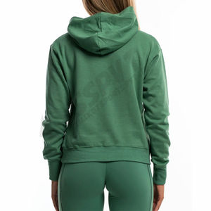 Sweat à capuche personnalisé sweat à capuche en polaire à imprimé bouffant sweats à capuche en coton uni pour femmes sweat à capuche Street Wear - Product Image 2