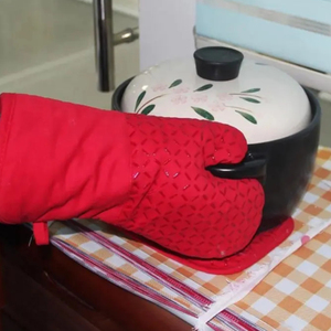 Gants de cuisine en caoutchouc pour la cuisine de qualité supérieure, confortables et doux, avec taille personnalisée Vente en gros OEM Gants de cuisine
