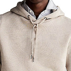 Meilleure vente sweats à capuche d'hiver décontractés pour hommes 100% coton nouveau design solide poche teint en couleur unie bas quantité minimale de commande prix de gros fabriqué au Pakistan - Product Image 5