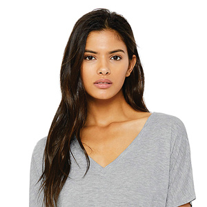 Camiseta de algodón orgánico para mujer, respetuosa con el medio ambiente, informal, ajuste suave, mensaje sostenible para una vida consciente, estilo de lona transpirable - Product Image 4