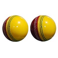 Ballon de cricket en cuir rigide personnalisé de haute qualité, couleur et logo sur mesure, fabrication OEM au Pakistan, MOQ 10 pièces