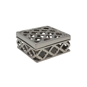 Portavelas de aluminio, diseño moderno, soporte de vela de Color níquel para el hogar y la Mesa, decoración hecha a mano - Product Image 4