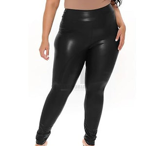 Servicio OEM, MOQ Bajo, Último Diseño en Leggings de Cuero, Mejor Precio, Leggings de Cuero Más Vendidos de Alexandria Industries - Product Image 5