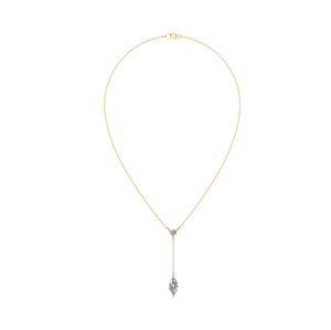 Colgantes de diamantes cultivados en laboratorio con certificado IGI de oro sólido de 14 quilates para mujer, joyería de lujo de gama alta de oro cortado en Marquesa solitario - Product Image 5