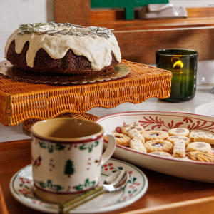 Soporte de pastelería de ratán ecológico para decoración de fiesta de boda soportes de postre de mesa hechos a mano - Product Image 3