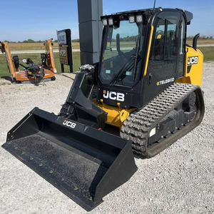 รถตักล้อยางแบบตีนตะขาบ JCB 3TS-8T พร้อมระบบยืดไสลด์ได้ 74 แรงม้า เครื่องยนต์ดีเซล Kubota ชิ้นส่วนไฮดรอลิก KYB มอเตอร์เกียร์ประสิทธิภาพสูง - Product Image 1