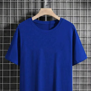 เสื้อยืดผ้าฝ้ายเรียบง่ายแต่ดูมีสไตล์ ออกแบบมาเพื่อความพอดีที่สบายและสวมใส่ได้ยาวนาน - Product Image 1