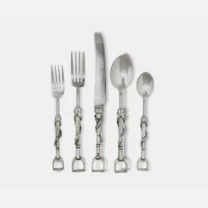 Ensemble d'argenterie en acier inoxydable pour restaurant d'hôtel avec poignée ronde longue en or cuillère couteau et fourchette ensemble de couverts pour mariage - Product Image 6