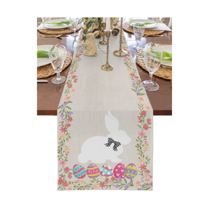 ผ้าแจ็คการ์ดแบบพิเศษสำหรับฤดูใบไม้ร่วงทำจากผ้าฝ้าย100% 280 TC ทอสองด้านหรูหราทนทานต่อสิ่งแวดล้อม35x200ซม. ผ้าปูโต๊ะอาหาร - Product Image 5