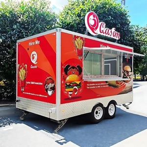 Remolque de carrito de comida rápida de calidad premium con sistema de agua Camión de comida listo para la venta Entrega rápida Compre ahora Oportunidades al por mayor - Product Image 2
