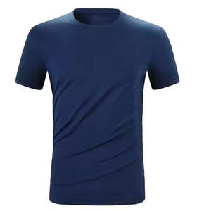 Soldes d'été 2026 : T-shirts homme 100 % coton à manches courtes, noir uni, personnalisables, style streetwear décontracté, design numérique - Product Image 1