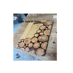ที่ดีที่สุดสำหรับ2023เรซิน/ไม้ชีสบอร์ดมะกอกดีไซน์แบบ DIY ไม้อะคาเซียเสิร์ฟคุณภาพสูงจากโรงงานขายดี - Product Image 1