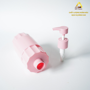 Flacon pompe en plastique PET de luxe de 800 ml, emballage cosmétique, OEM, marque personnalisée avec impression numérique pour shampooing et gel douche - Product Image 4