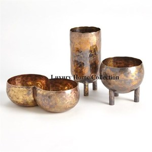 Round Shape Handcrafted Flower Display and Storage Planters & Pots Decorative <b>Accessories</b> Supplies for Home & Hotel in Low Price - Product Image 3