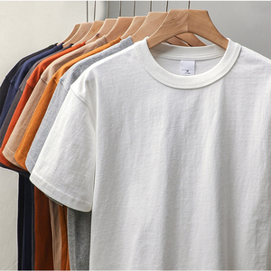 Logo personnalisé sérigraphie Pro Club fabricant T-shirt graphique 100% coton surdimensionné vierge T-shirt de créateur pour hommes livraison DDP - Product Image 2