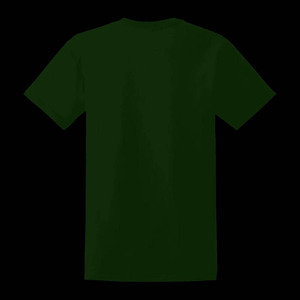 T-shirt uni jaune citron col rond manches courtes T-shirt en coton de qualité supérieure - Product Image 6