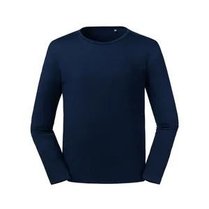 T-shirt à manches longues pour homme, pur coton biologique, durable, promotionnel - Product Image 2