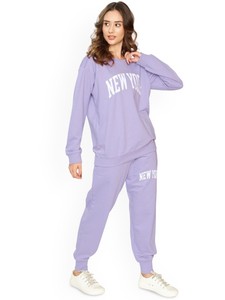 ชุดวอร์มสำหรับผู้หญิงผ้าฝ้ายสีพื้นชุดวอร์ม100% ชุดวอร์มสำหรับผู้หญิงดีไซน์ใหม่ล่าสุด - Product Image 2