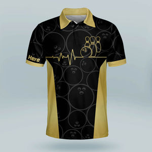 Camiseta de Bolos Clásica de Punto Elegante y Cómoda, Camiseta de Bolos Personalizada de Alta Calidad para Hombre, Camiseta de Polo Cómoda - Product Image 2